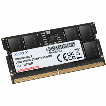 Memoria RAM para Laptop Adata DDR5, 5600MHz, 32GB
