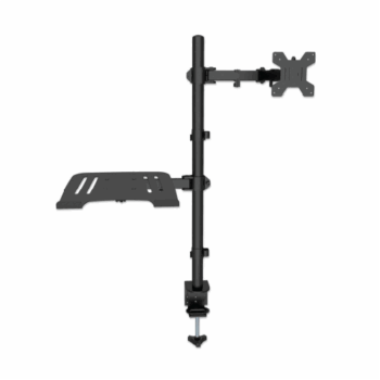 Manhattan soporte para escritorio combinado con brazo para monitor y soporte para laptop 13" a 32" - Image 3